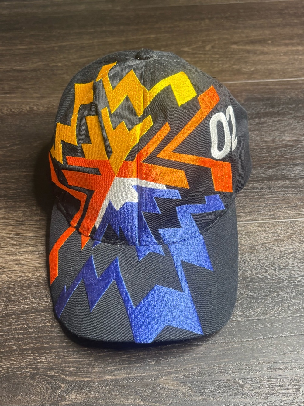 RARE 2002 Winter Olympic Games Snapback Hat Cap Salt Lake City Utah AOP